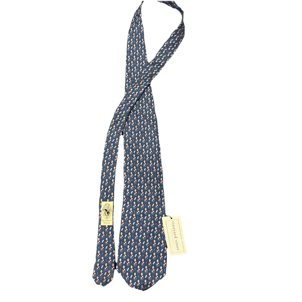Vineyard Vines Silk Tie The Harvey School Custom‎ Collection